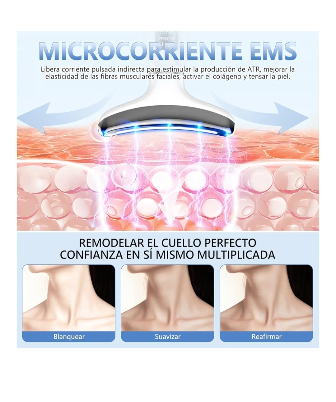 Masajeador Facial StockLíder SL10638 – Tu Nueva Rutina de Rejuvenecimiento en Casa