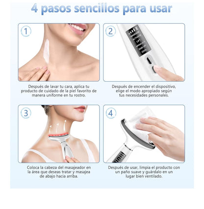 Masajeador Facial StockLíder SL10638 – Tu Nueva Rutina de Rejuvenecimiento en Casa