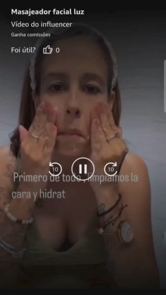 Transforma tu piel en minutos al día: Masajeador Facial LED, EMS y Calor